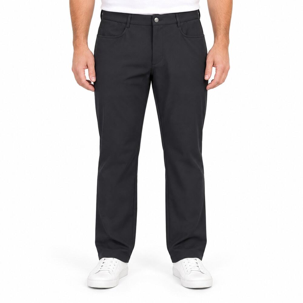 Old Navy Pants Mens 36x30 Black Active Tech Hybrid Slim Woven Stretch Pockets